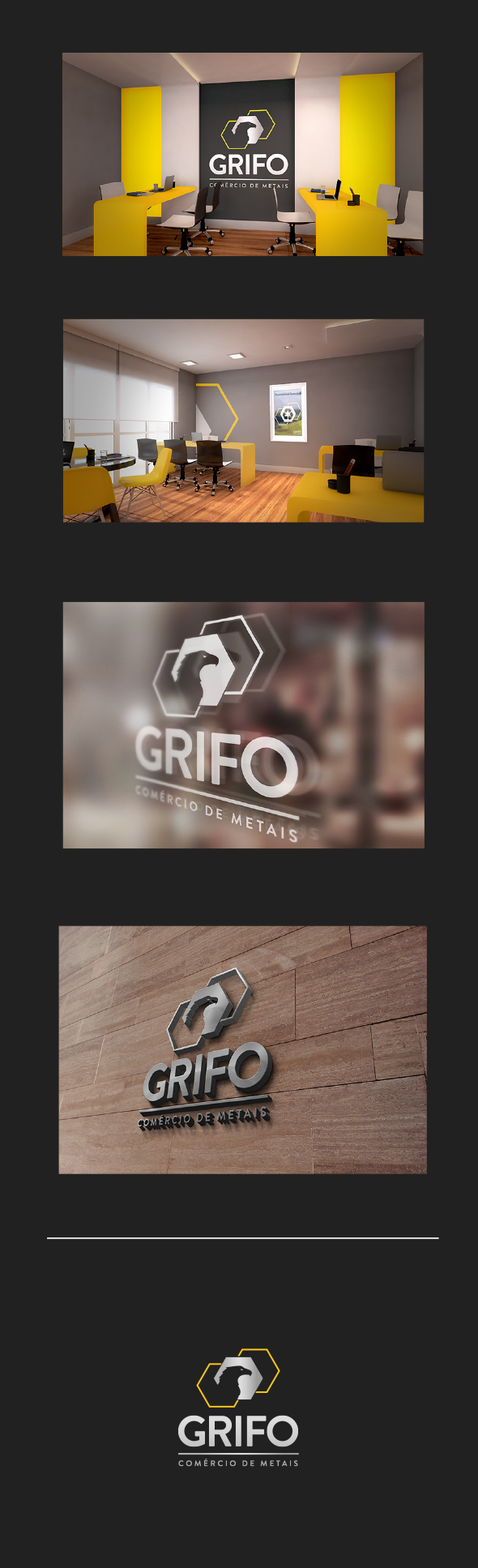巴西Grifo钢材公司VI设计